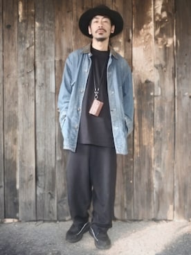 「アイテム（財布/小物）」を使った、OGAさん（メンズ・169cm）の秋コーディネート