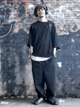 「アイテム（パンツ）」を使った、OGAさん（メンズ・169cm・40代）の夏コーディネート