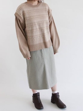 .*miho*.さん（レディース・152cm）の秋コーディネート