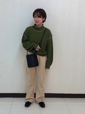 .*miho*.さん（レディース・152cm）の冬コーディネート