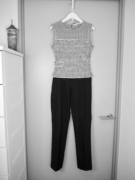 和瀬凛さん（レディース・157cm）の夏コーディネート