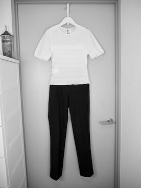 和瀬凛さん（レディース・157cm）の夏コーディネート
