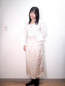 和瀬凛さん（レディース・157cm）の夏コーディネート