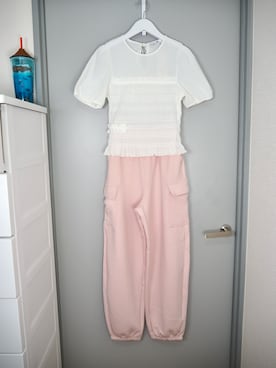 和瀬凛さん（レディース・157cm）の夏コーディネート