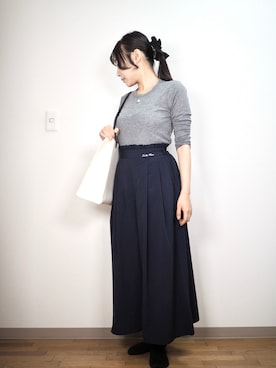 和瀬凛さん(レディース・157cm)の夏コーディネート