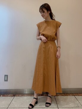 mikaさん（レディース・162cm）の夏コーディネート