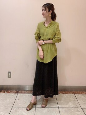 mikaさん（レディース・162cm）の夏コーディネート