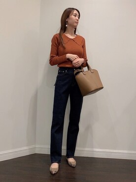 mikaさん（レディース・162cm）の秋コーディネート