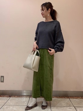 mikaさん（レディース・162cm）の秋コーディネート