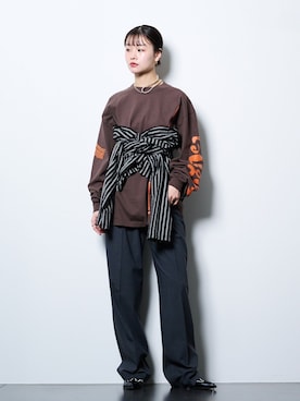 KAMEYAMAさん(レディース・168cm)の春コーディネート