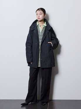 「MILLER（ミラー）のアイテム」を使った、KAMEYAMAさん（レディース・168cm）の秋コーディネート