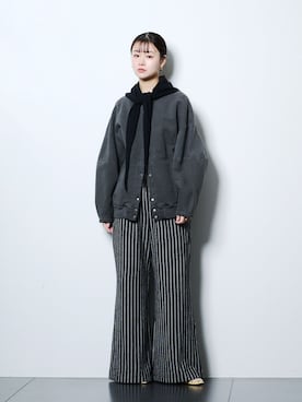 「SEEALL（シーオール）のアイテム」を使った、KAMEYAMAさん（レディース・168cm）の春コーディネート