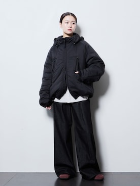 「Wrangler（ラングラー）のアイテム」を使った、KAMEYAMAさん（レディース・168cm）の秋コーディネート