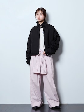 「GOOD ROCK SPEED（グッドロックスピード）のアイテム」を使った、KAMEYAMAさん（レディース・168cm）の夏コーディネート