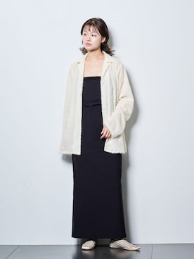 「Mollini（モリーニ）のアイテム」を使った、KAMEYAMAさん（レディース・168cm）の夏コーディネート