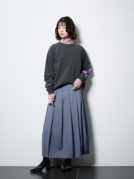 KAMEYAMAさん(レディース・168cm)の冬コーディネート