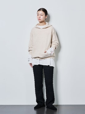 「Mollini（モリーニ）のアイテム」を使った、KAMEYAMAさん（レディース・168cm）の夏コーディネート