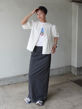 KAMEYAMAさん(レディース・168cm)の夏コーディネート