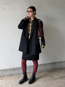 KAMEYAMAさん(レディース・168cm)の秋コーディネート