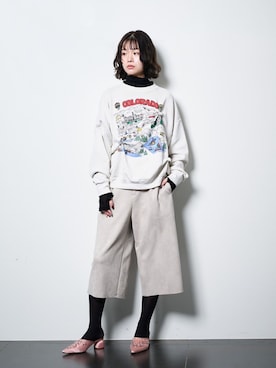KAMEYAMAさん（レディース・168cm）の冬コーディネート