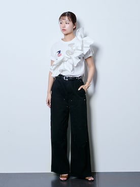 KAMEYAMAさん（レディース・168cm）の夏コーディネート