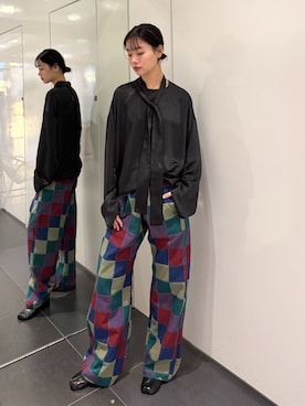 KAMEYAMAさん（レディース・168cm）の春コーディネート