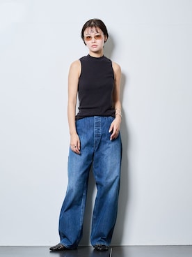 「Mollini（モリーニ）のアイテム」を使った、KAMEYAMAさん（レディース・168cm）の夏コーディネート