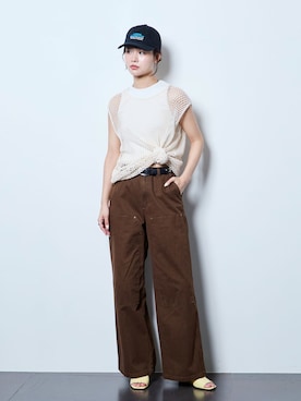 KAMEYAMAさん（レディース・168cm）の夏コーディネート
