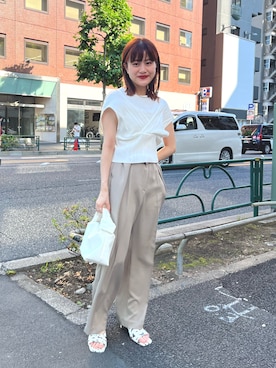 「牛柄」｜kabataさん（レディース・149cm）の春コーディネート