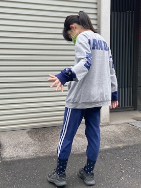 Winnie Hsuさん（キッズ・150cm・10代）の春コーディネート