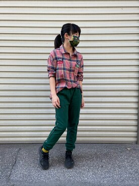 Winnie Hsuさん（キッズ・150cm・10代）の春コーディネート