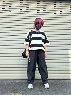「Java（ジャバ）のアイテム」を使った、Winnie Hsuさん（レディース・161cm）の秋コーディネート