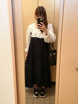 2wayキャミソールワンピースを使った人気ファッションコーディネート Wear