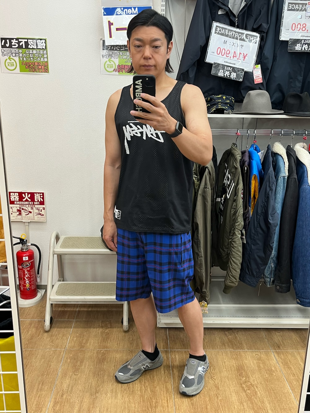 Stussy ブラック タンクトップ XL STUSSY ステューシー Black Top Reversible タンクトップ(stussy