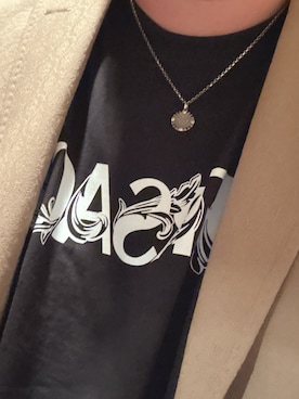 「VERSACE（ヴェルサーチ）のアイテム」を使った、きい🔑さん（メンズ・175cm）の冬コーディネート