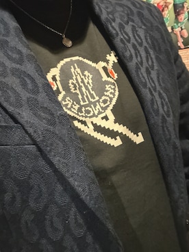 「ETRO（エトロ）のアイテム」を使った、きい🔑さん（メンズ・175cm）の冬コーディネート