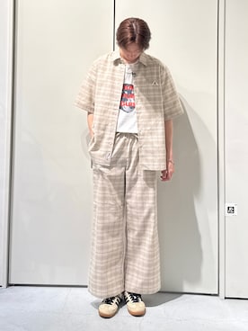 かとしょーさん(メンズ・180cm)の夏コーディネート