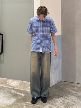 かとしょーさん(メンズ・180cm)の夏コーディネート