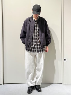 「アイテム（シャツ/ブラウス）」を使った、かとしょーさん（メンズ・180cm・20代）の秋コーディネート