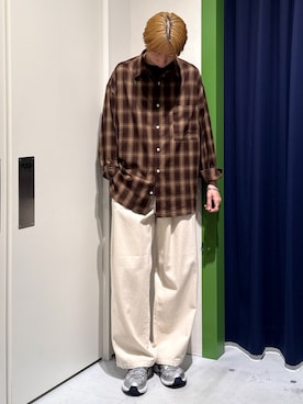 かとしょーさん（メンズ・180cm）の秋コーディネート