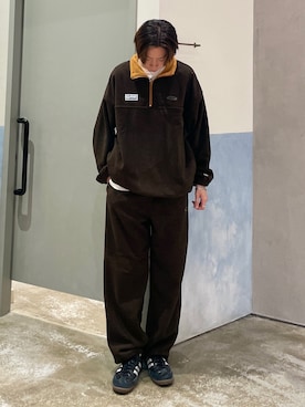 「DISCUS（ディスカス）のアイテム（ジャケット/アウター）」を使った、かとしょーさん（メンズ・180cm）の秋コーディネート