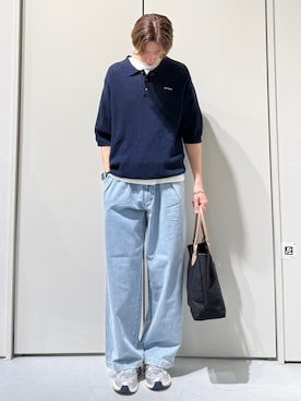 「CIAOPANIC TYPY（チャオパニックティピー）のアイテム（パンツ）」を使った、かとしょーさん（メンズ・180cm）の春コーディネート