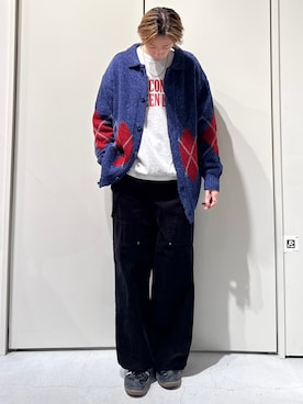 かとしょーさん(メンズ・180cm)の冬コーディネート