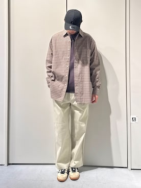 かとしょーさん（メンズ・180cm）の春コーディネート