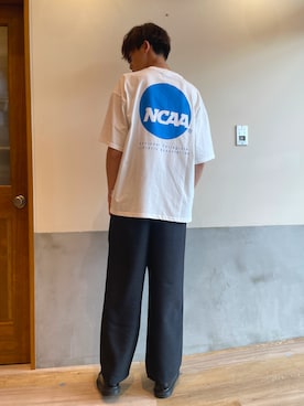 かとしょーさん（メンズ・180cm）の夏コーディネート