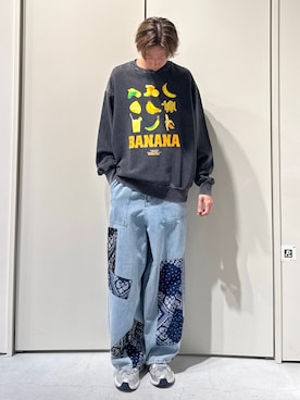 「SOUNDSGOOOOD（サウンズグッド）のアイテム」を使った、かとしょーさん（メンズ・180cm）の春コーディネート