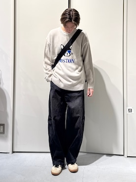 かとしょーさん（メンズ・180cm）の春コーディネート