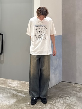 かとしょーさん（メンズ・180cm）の夏コーディネート