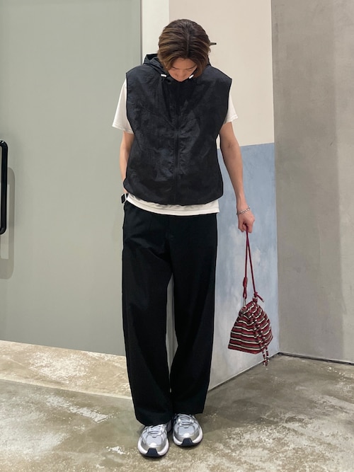 【UNISEX】総柄フードベスト