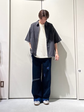 かとしょーさん（メンズ・180cm）の秋コーディネート